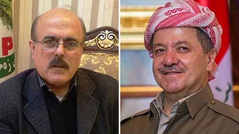 Serok Barzanî pîrozbahî li Sekreterê Partiya Zehmetkêşên Kurdistanê kir